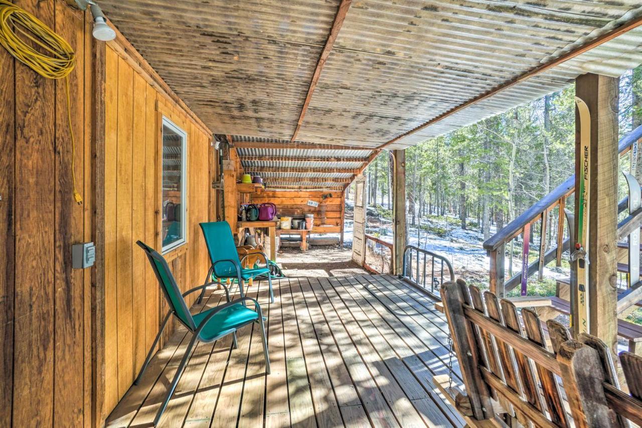 Secluded Black Hawk Log Cabin With Fire Pit! Exteriör bild
