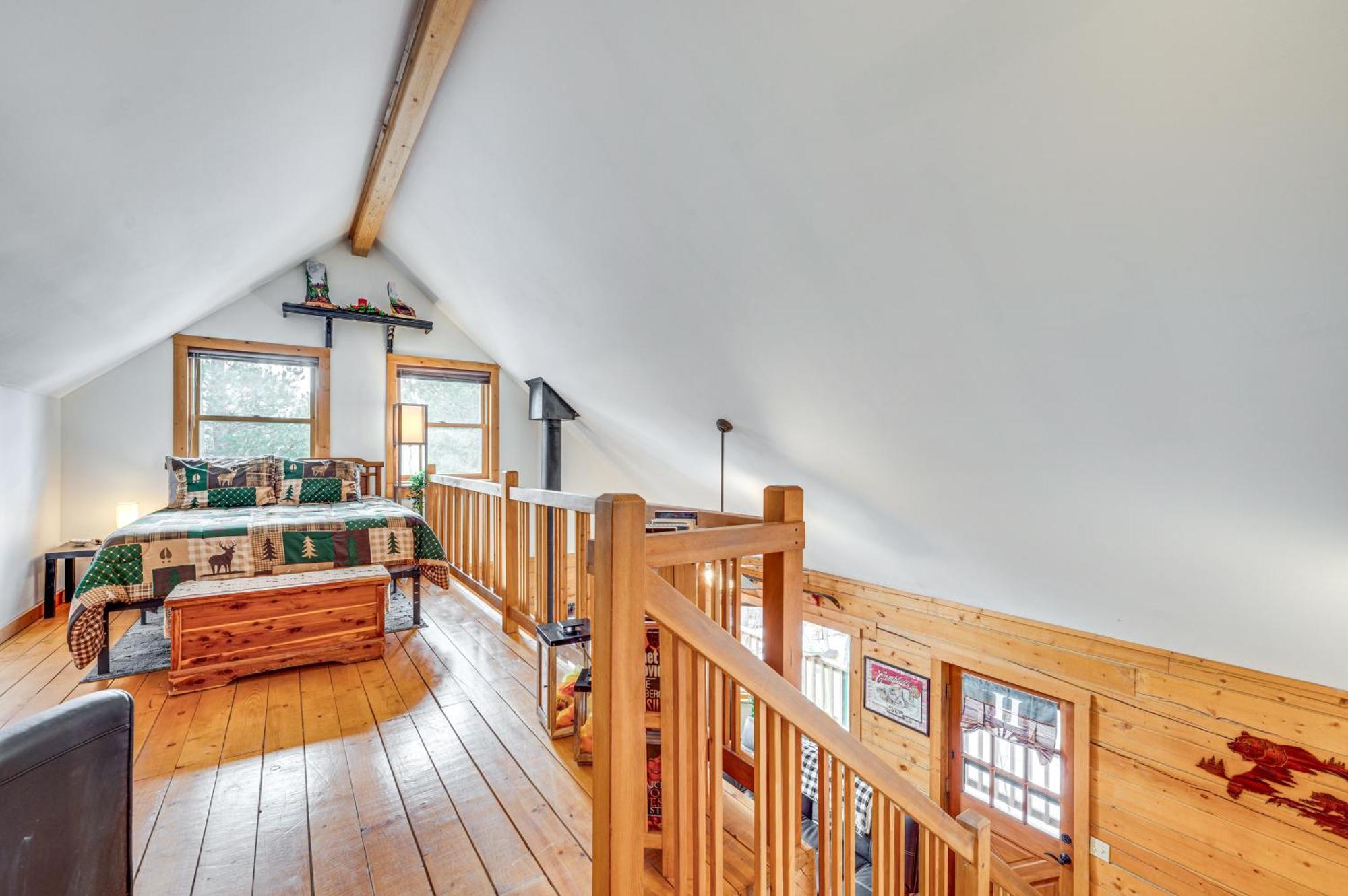 Secluded Black Hawk Log Cabin With Fire Pit! Exteriör bild