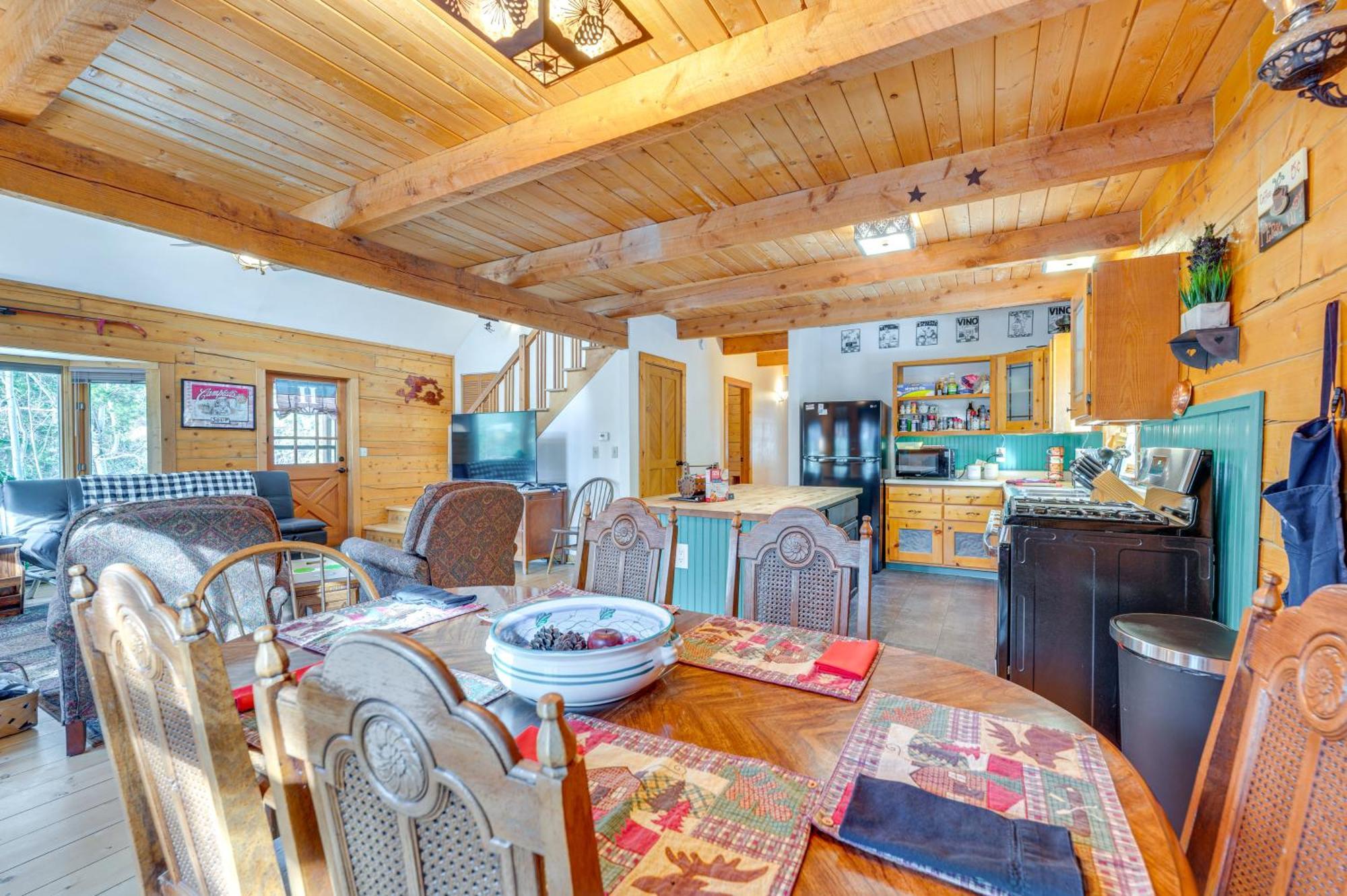 Secluded Black Hawk Log Cabin With Fire Pit! Exteriör bild